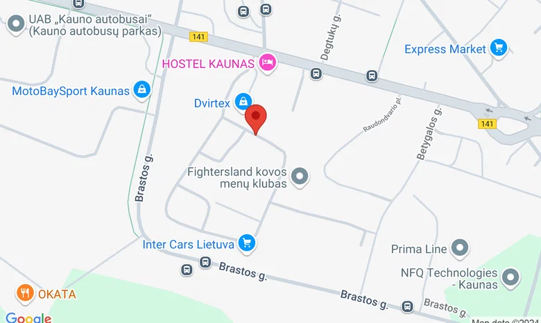 Moterų sporto klubas "Moterų ekspresas"  žemėlapis