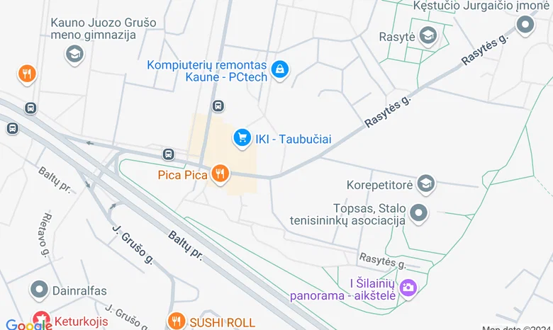 Kauno Sathya Sai Baba centras žemėlapis