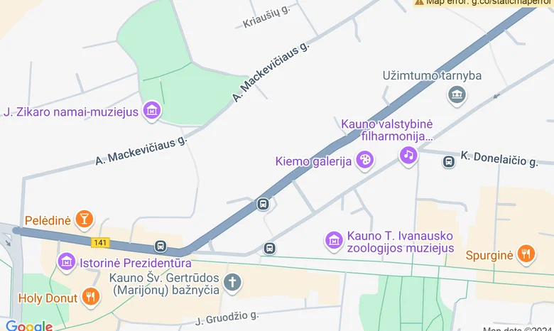 EkspromtoDelika žemėlapis