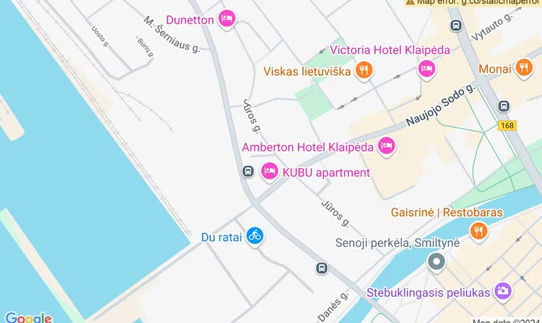 S.Dacho namai žemėlapis