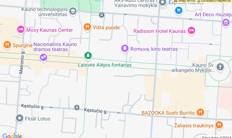 Mandarinai.lt žemėlapis