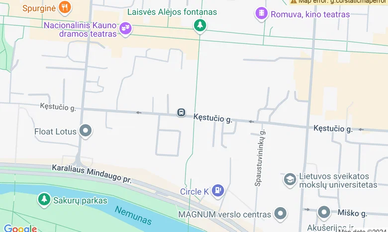 Mano Kelias žemėlapis