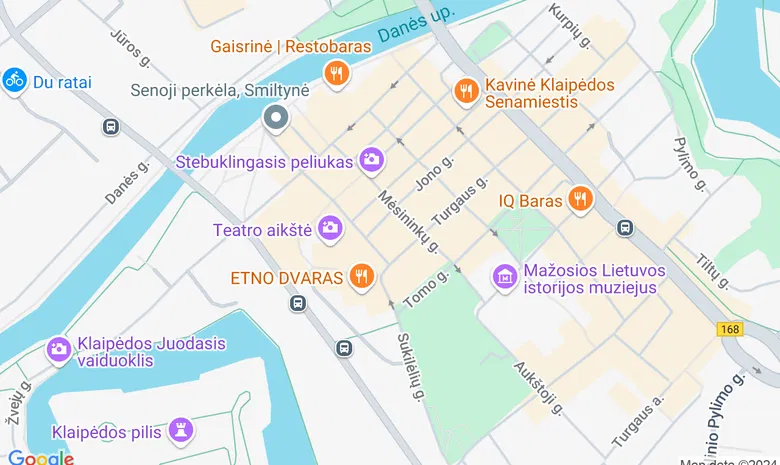Nesė Pramogų bankas Klaipėda žemėlapis