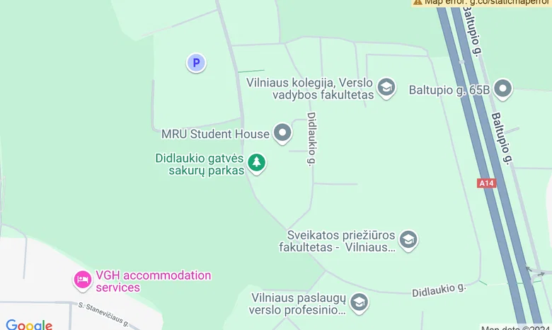 Studija "TheraMotus" žemėlapis