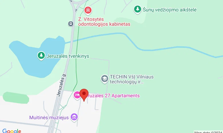 VŠĮ Vilniaus Jeruzalės darbo rinkos mokymo centras žemėlapis