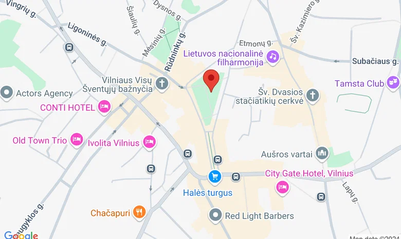 Lazdynų Pelėdos skveras žemėlapis