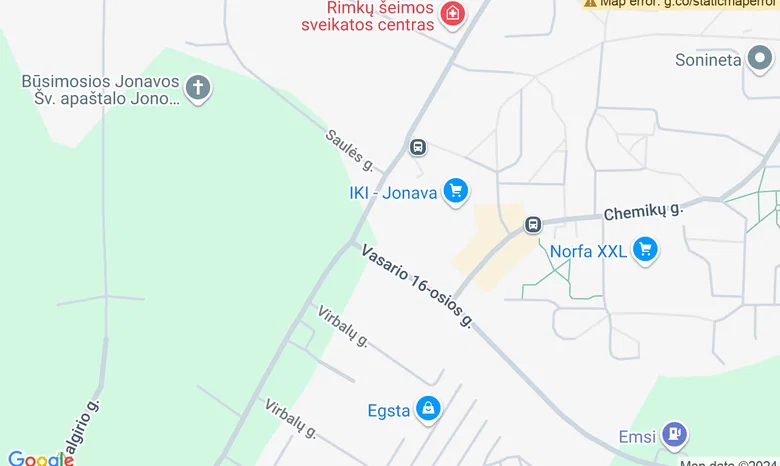 PC „Dobilas“ prekybos centras žemėlapis
