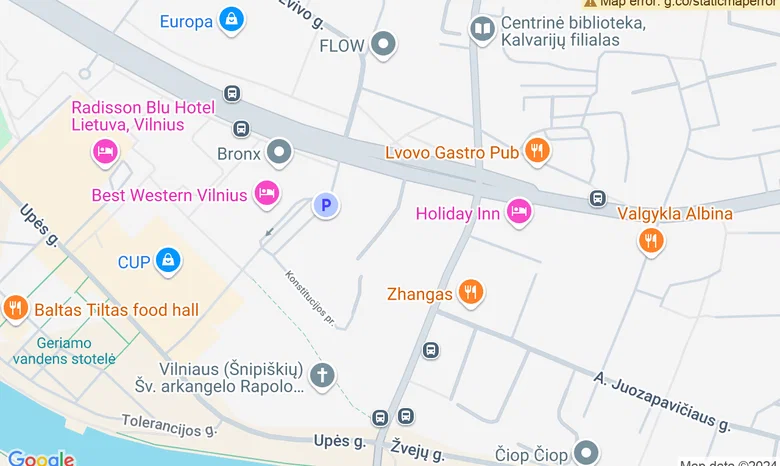 Stimulus treniruočių studija žemėlapis