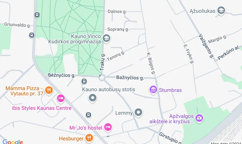 prie senosios Zapyškio bažnyčios žemėlapis