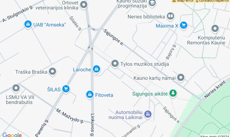 ARKANAS - saviugdos centras žemėlapis