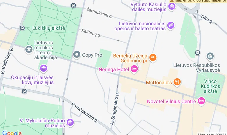 Nauji Vėjai žemėlapis