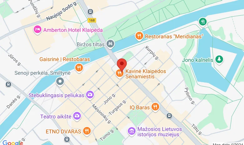 Tiltų gatvė 6, Klaipėda žemėlapis