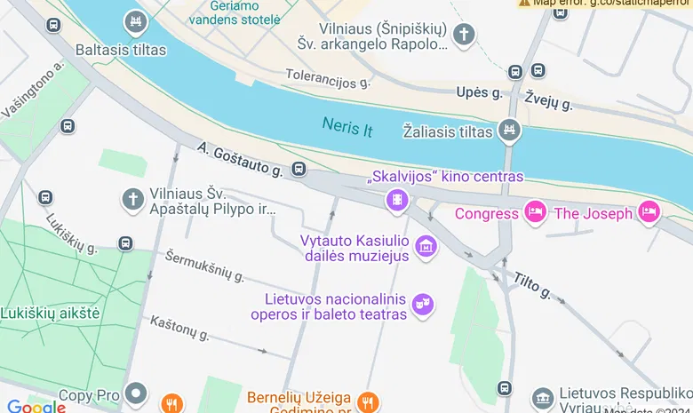 Kafeterija „Planeta“ žemėlapis