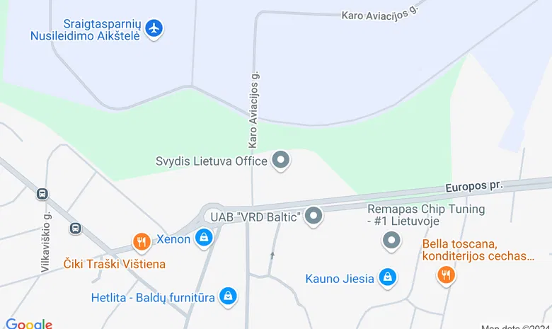 Technopolis žemėlapis