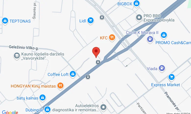 Šok, juokis ir voliokis - Savanorių pr. 435 žemėlapis