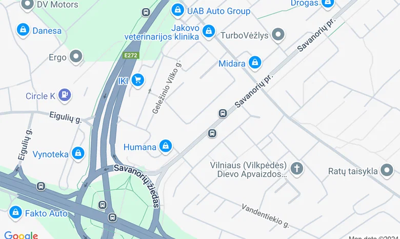 Vilniaus miesto savivaldybės centrinės bibliotekos Gerosios Vilties biblioteka žemėlapis