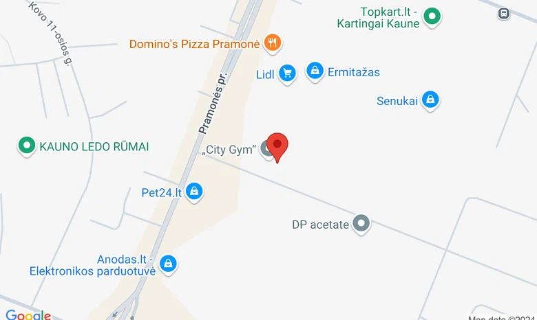 Pramonės pr. 4A žemėlapis