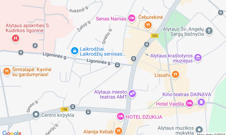 Alytaus kolegijos IRT fakultetas  žemėlapis