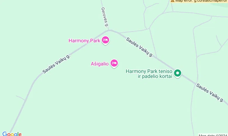 Visuomenės harmonizavimo parkas - Harmony Park žemėlapis