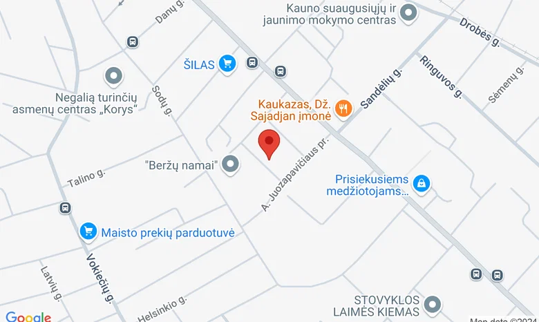 Juozapavičiaus pr. 31 G žemėlapis