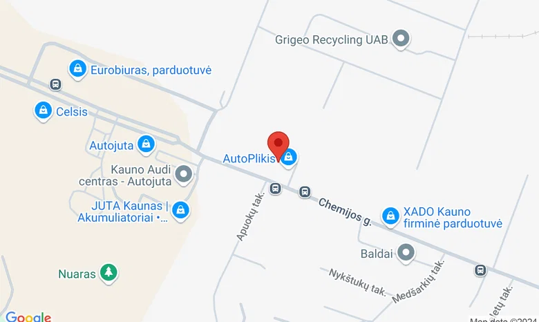 Xplicity, Chemijos g. 19A žemėlapis