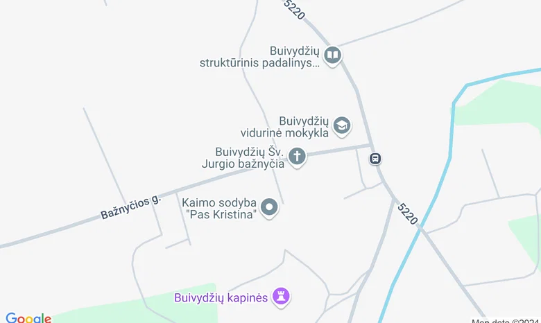 Vilkinė  žemėlapis