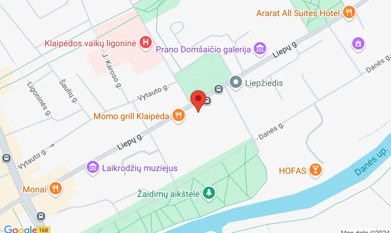 Klaipėda, Liepų g. 26-2 žemėlapis