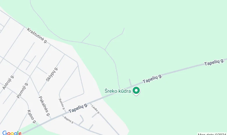 Vilkiškių kaimas žemėlapis