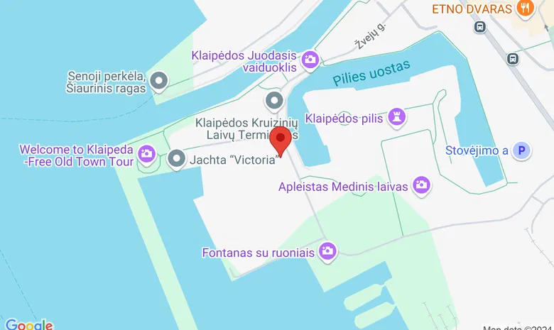 Klaipėdos Elingas žemėlapis