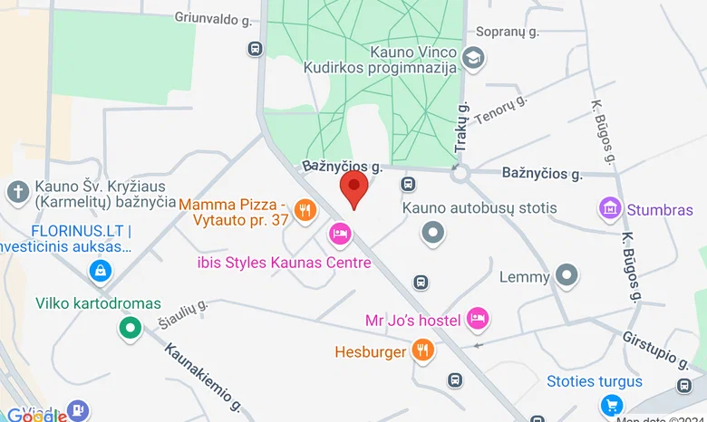 Vytauto pr. 30, Kaunas žemėlapis