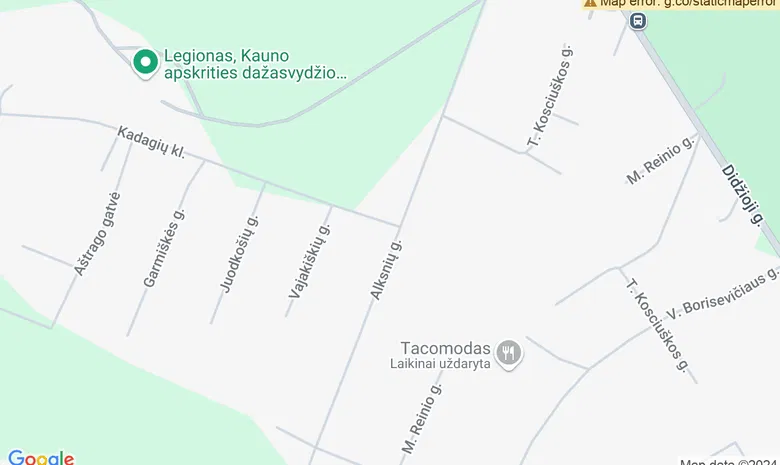 Dažasvydžio ir šratasvydžio sporto klubas „Legionas" žemėlapis