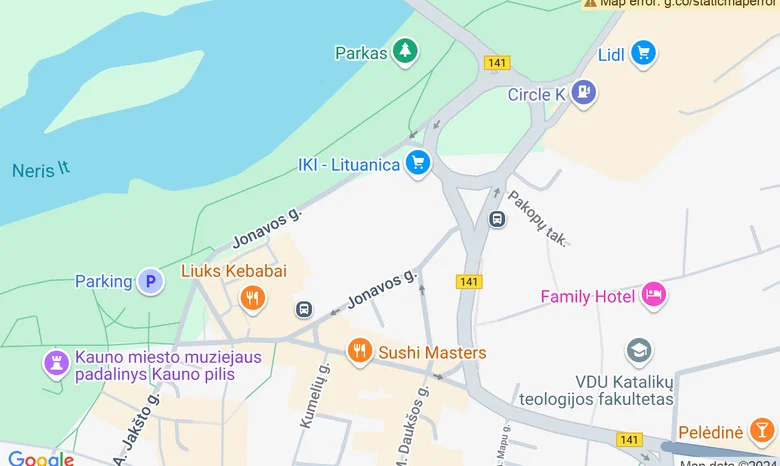 Hara centras žemėlapis