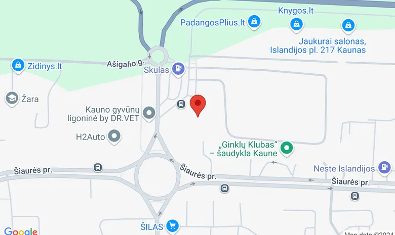 Kilnojamas cirkas (adresu Islandijos pl. 209B, Eiguliai, prie naujojo išvažiavimo į Vilnių) žemėlapis
