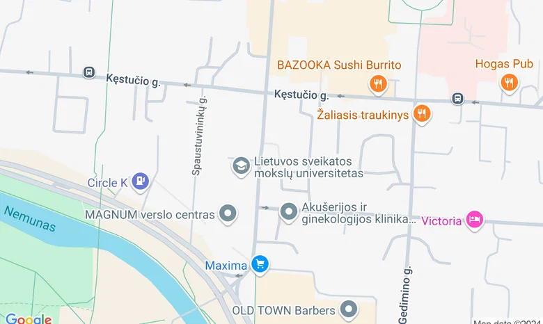 A. Mickevičiaus g. 8 žemėlapis