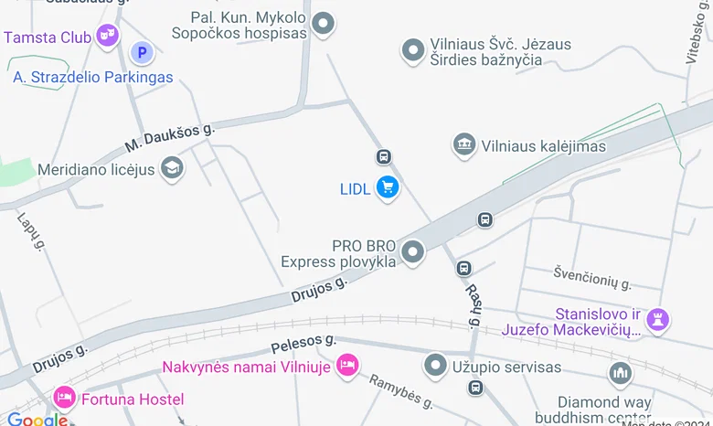 Markučiai žemėlapis