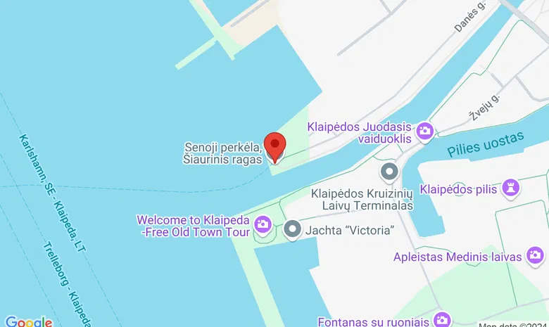 Senoji  perkėla, Danės g. 1 žemėlapis