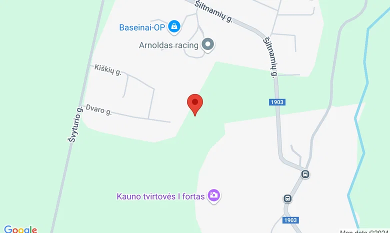 Kaunas Yliškės 53371 žemėlapis