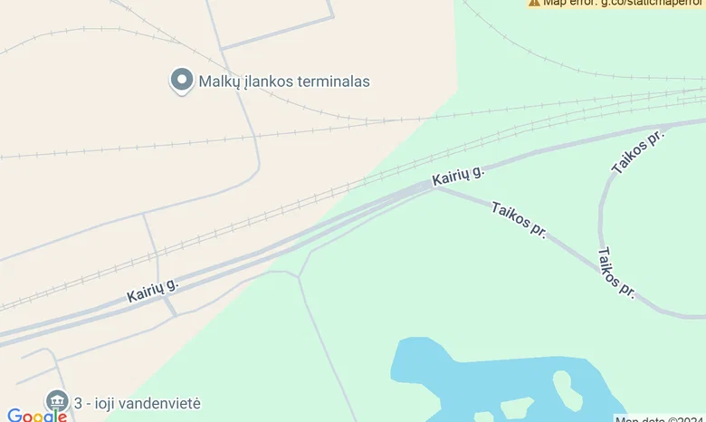 šalia Kairių g. žemėlapis