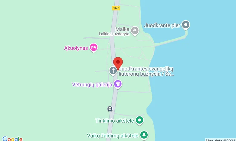 L. Rėzos g. 3, Juodkrantė, Neringa žemėlapis
