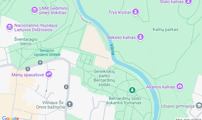 Lietuvos liaudies kultūros centras žemėlapis