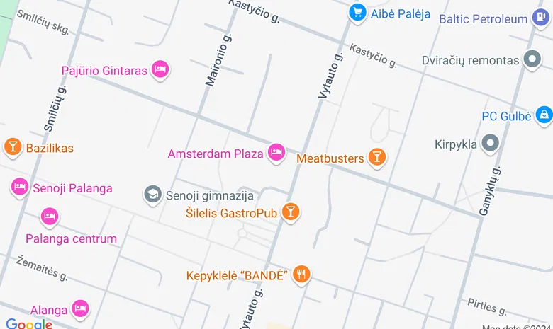 Amsterdam Plaza žemėlapis