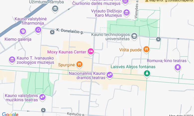 ERO DISCO klubas žemėlapis