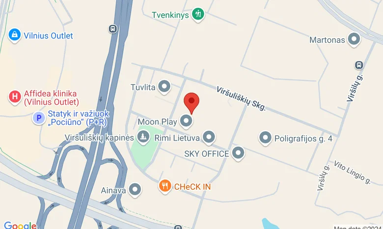 Viršuliškių skg. 30, Vilnius žemėlapis