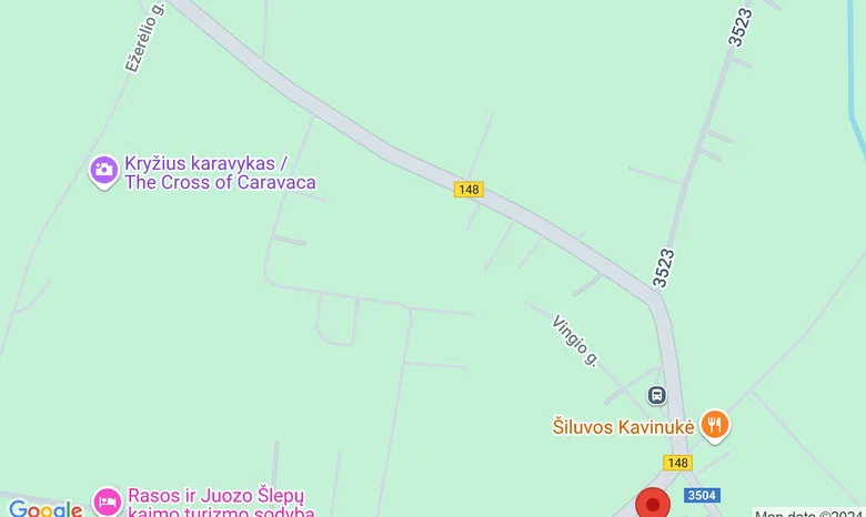 Piligrimų informacinis centras Šiluvoje žemėlapis