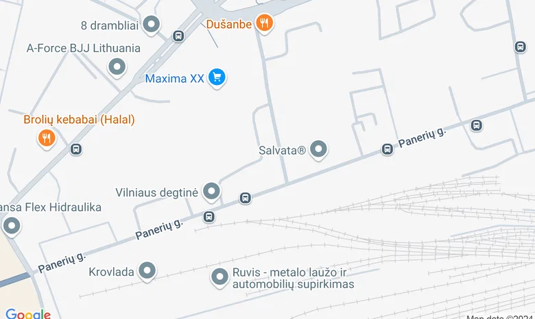 „Vilniaus degtinės“ gamykla žemėlapis