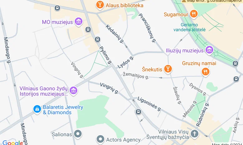Renatos Mikailionytės erdvė žemėlapis