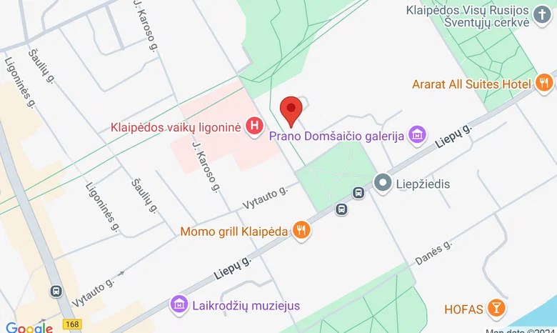 Lietuvos Muzikos Ir Teatro Akademija, Klaipėdos Fakultetas žemėlapis