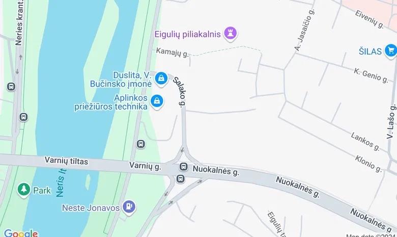 Kauno miesto muziejaus Juozo Gruodžio skyrius žemėlapis