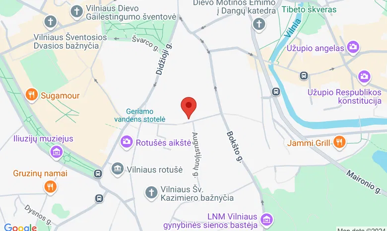 Vilniaus dailiųjų amatų asociacija žemėlapis
