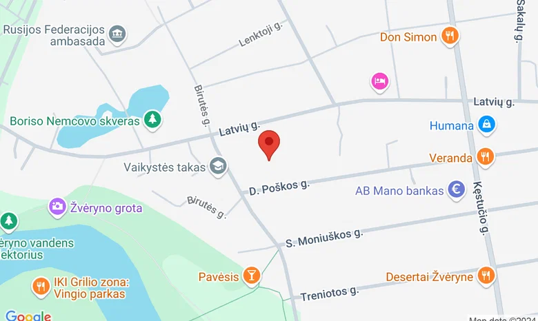 Rytų Europos Studijų Centras žemėlapis